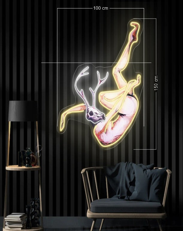 4 LED NEON SIGNS (150X100cm)