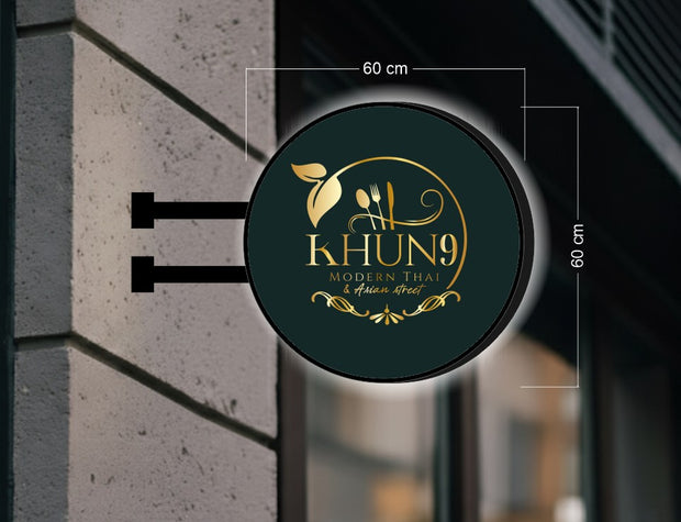 KHUN9 | THE DOUBLE-SIDED SIGN
