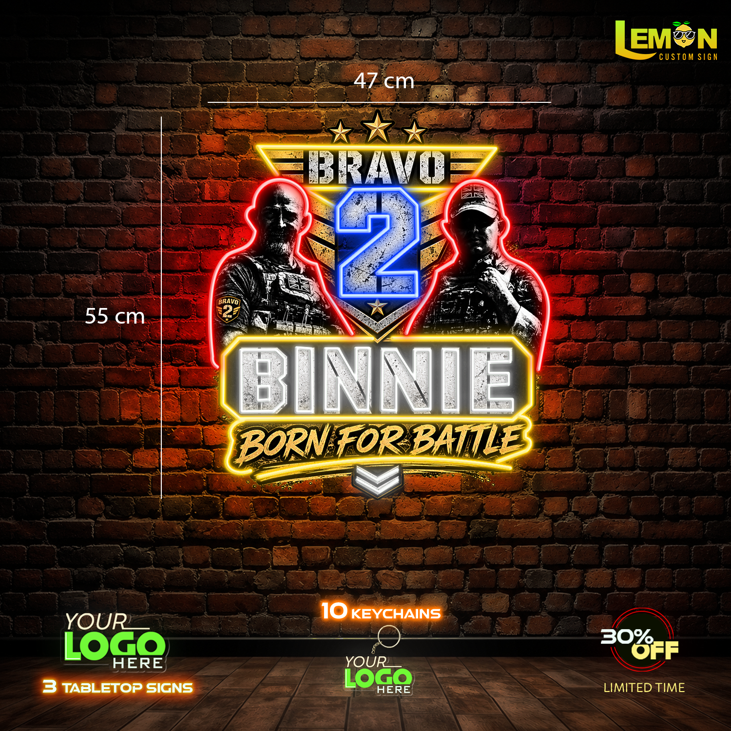 BINNIE | LED NEON SIGN
