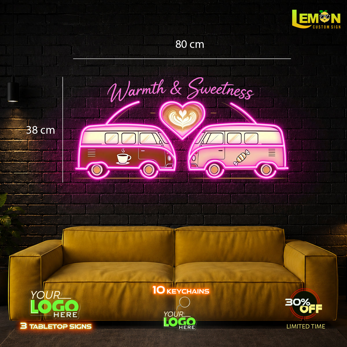 Warmth and Sweetness | LED NEON SIGN