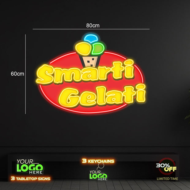 Smarti Gelati | LED NEON SIGN