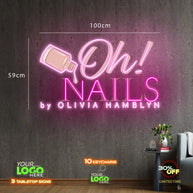 Oh Nails | LED NEON SIGN