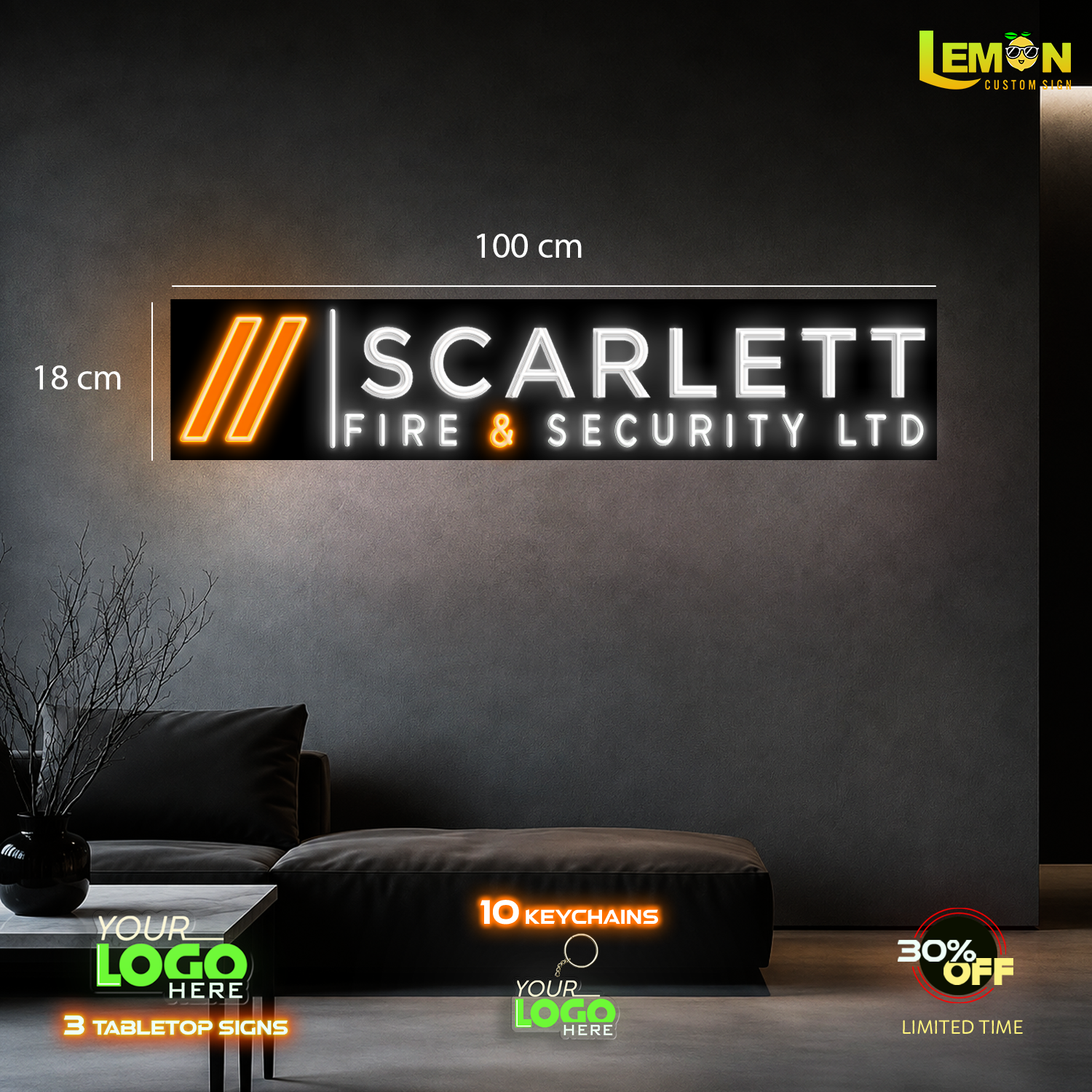 SCARLETT | LED NEON SIGN