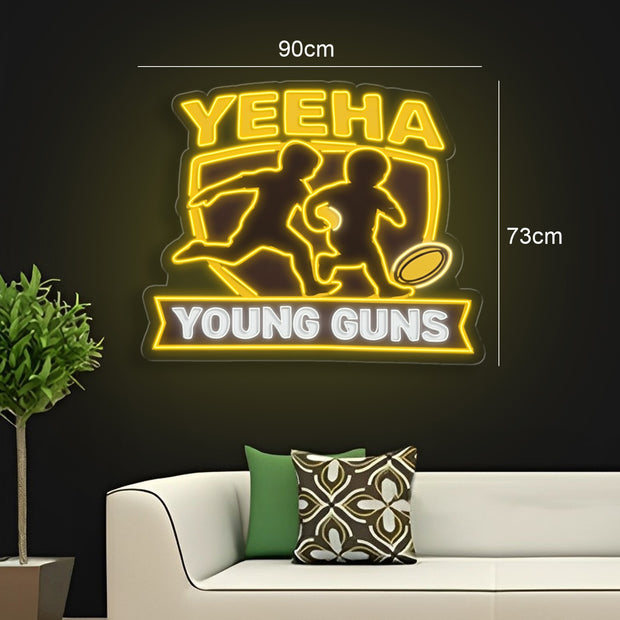 YEEHA YOUNG GUNS | LED NEON SIGN
