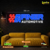 FINER | LED NEON SIGN (additional fees)