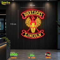 WARLOCKS LINCOLN | LED NEON SIGN
