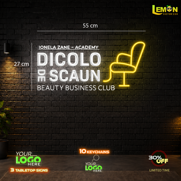 DICOLO DE SCAUN| LED NEON SIGN