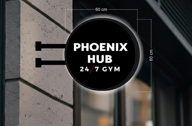 Phoenix Hub  | DOUBLE-SIDED SIGN