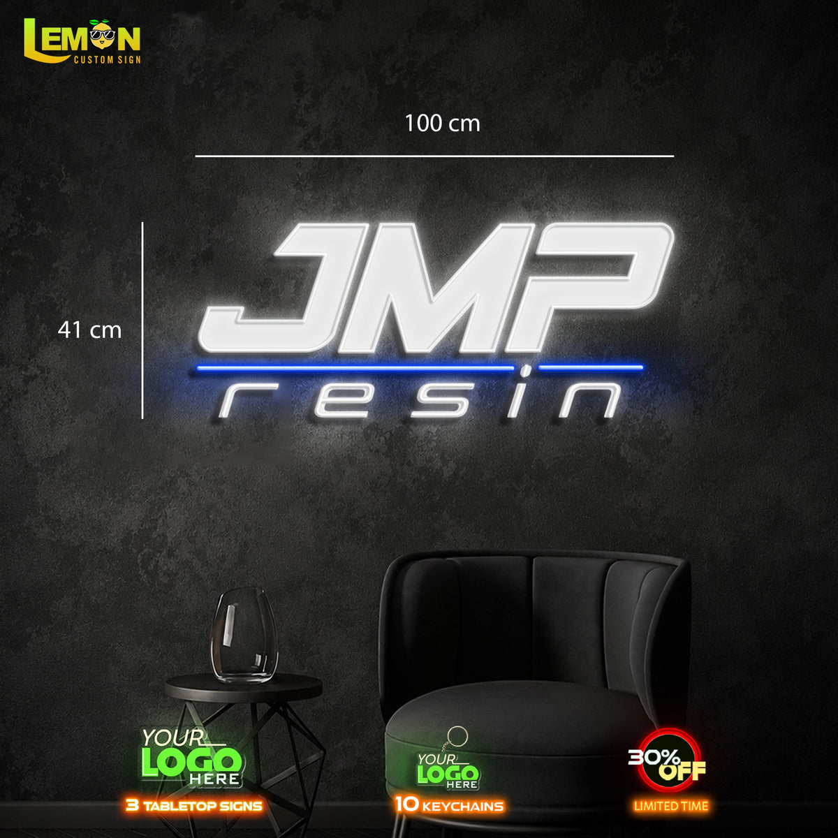 JMP RESIN | LED NEON SIGN