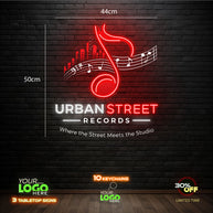 URBAN STREET RECORD | LED NEON SIGN