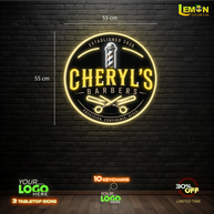 CHERYL'S BARBERS | LED NEON SIGN