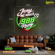 Joey MC Nally 988 Racing | LED NEON SIGN