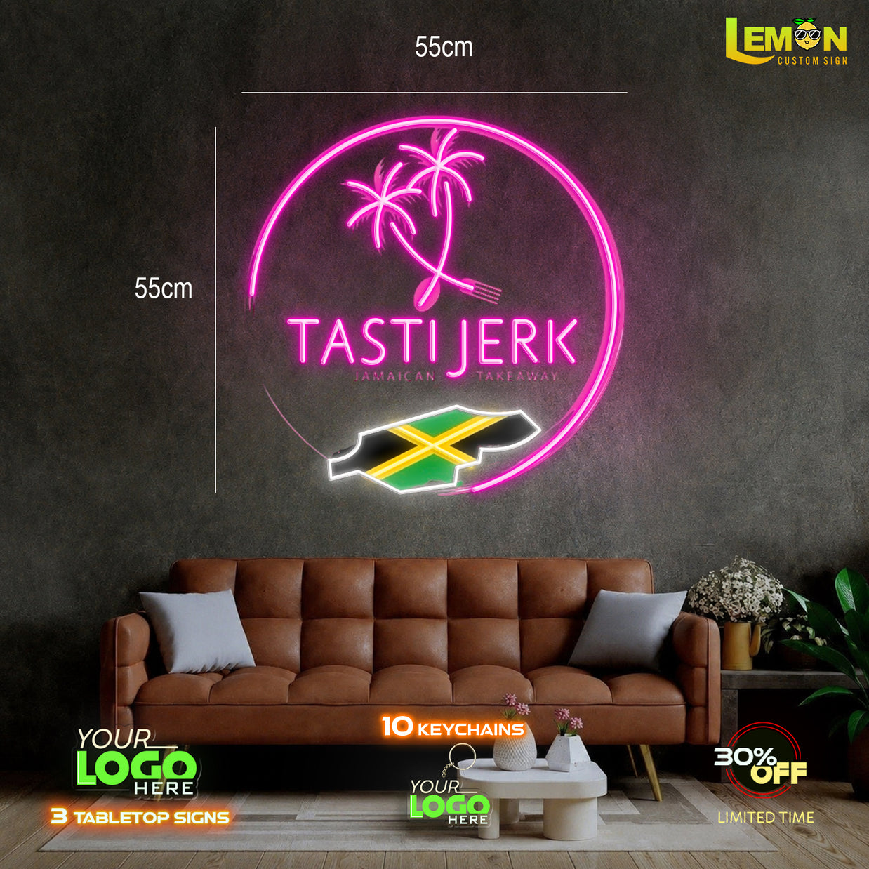 TASTI JERK | LED NEON SIGN