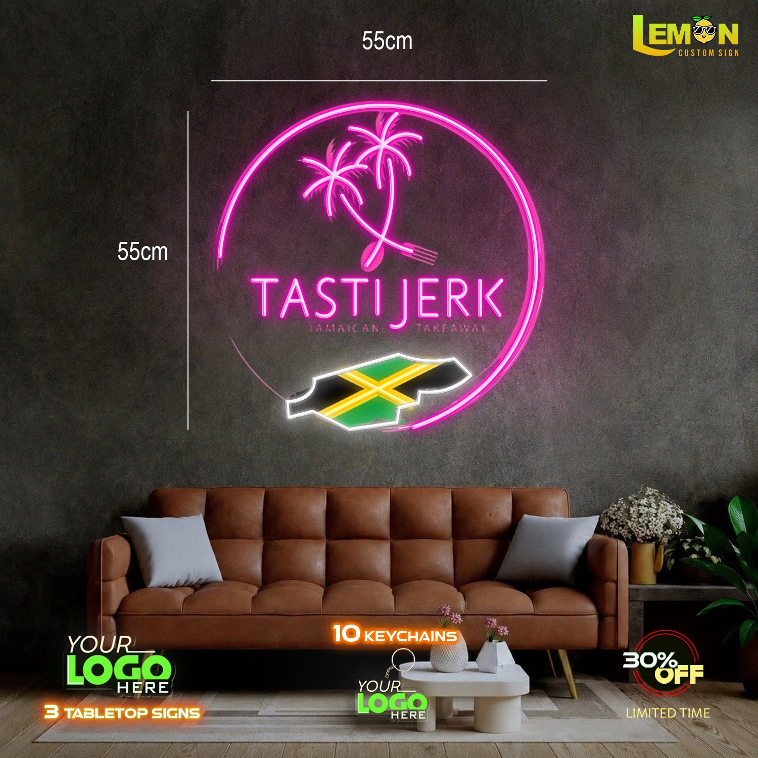 TASTI JERK | LED NEON SIGN