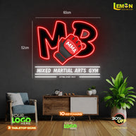 MMA Gym | LED NEON SIGN ( 2 WATERPROOF SIGNS)