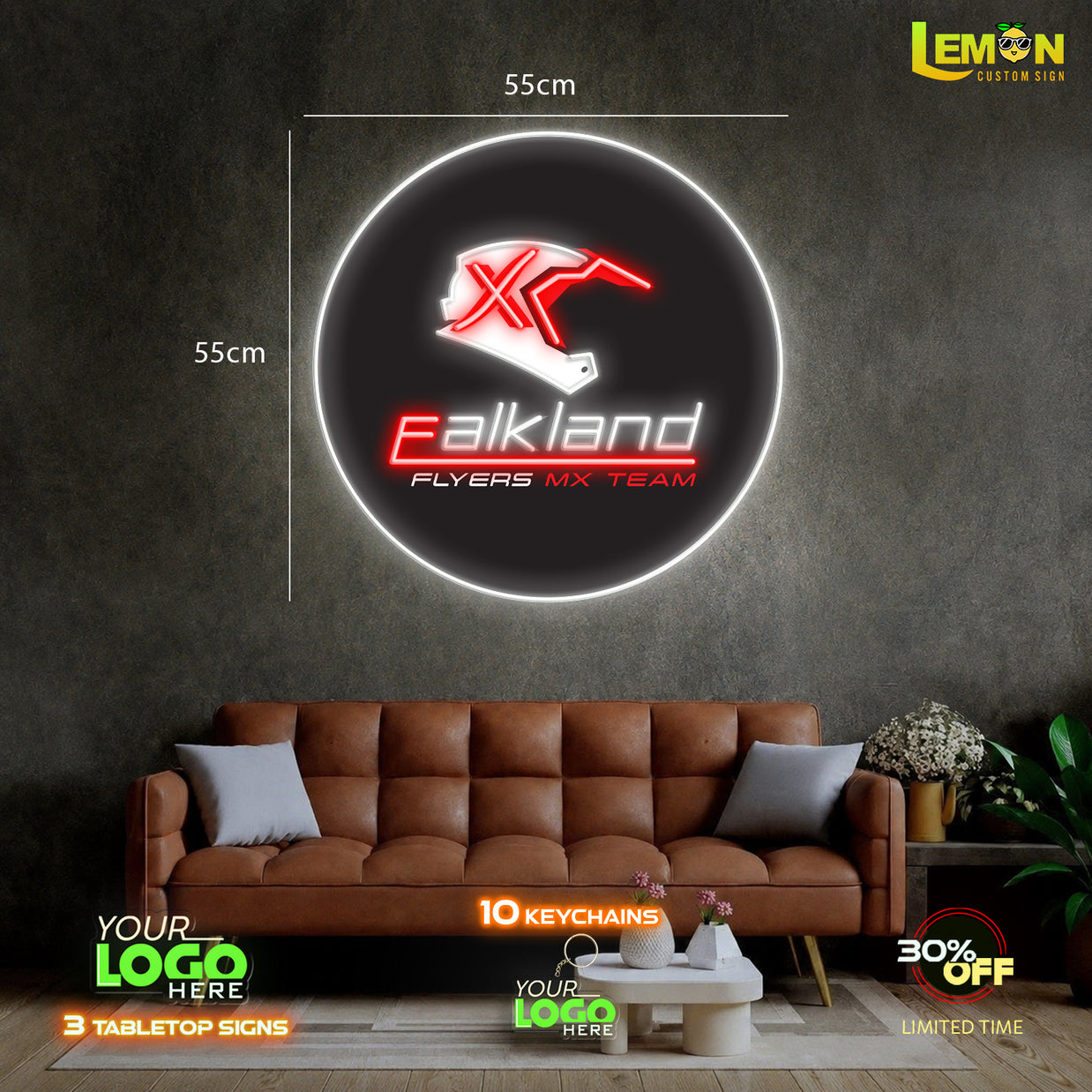 EALK LAND| LED NEON SIGN (WATERPROOF SIGN)