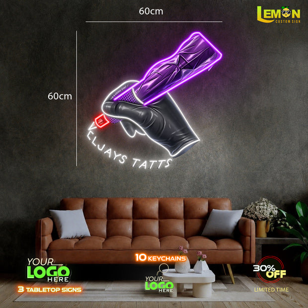 ELJAYS TATTS | LED NEON SIGN