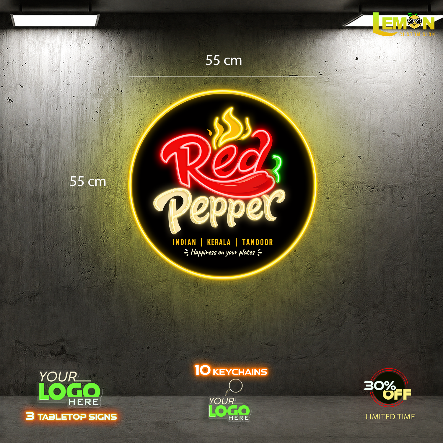 RED PEPPER | LED NEON SIGN