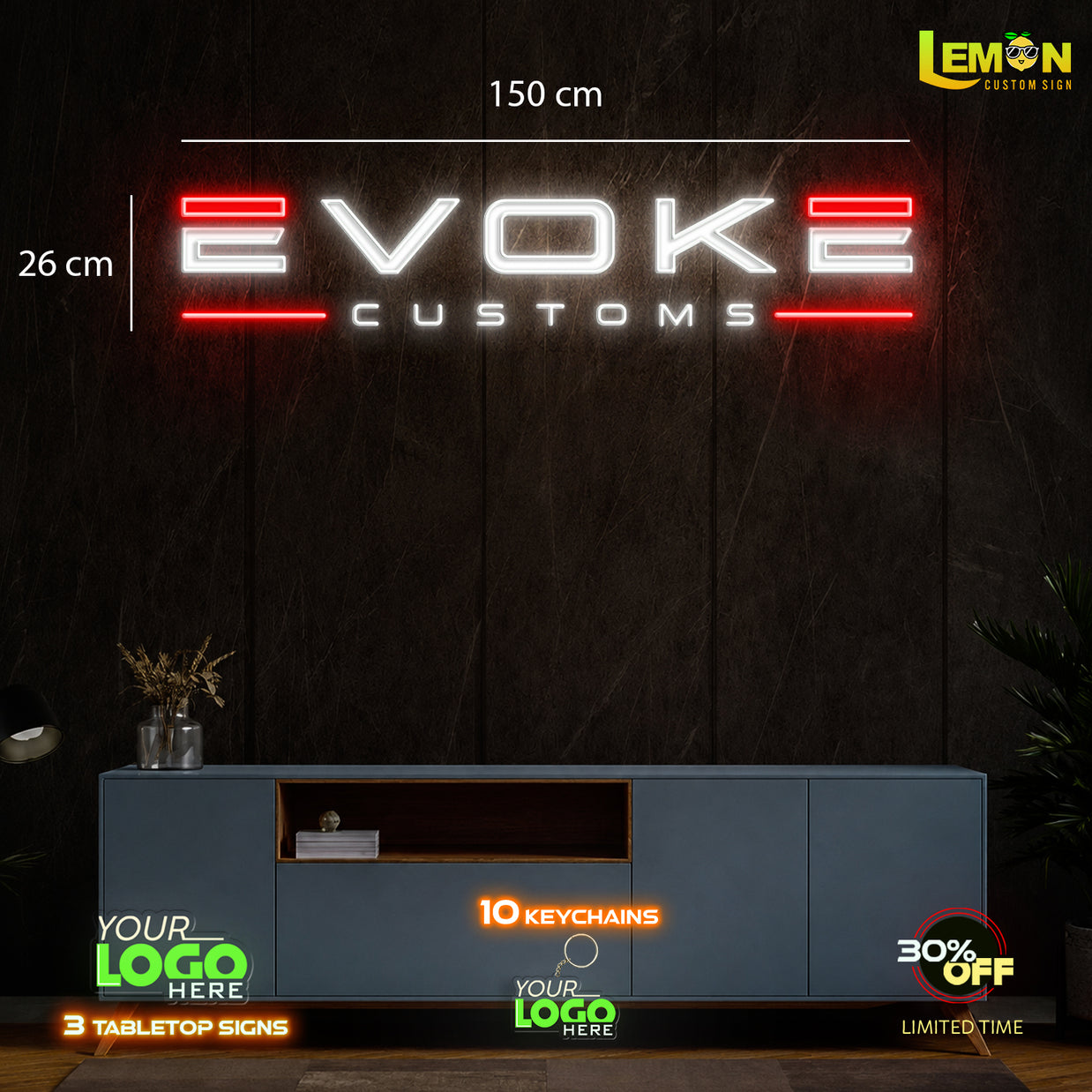 EVOKE CUSTOMS| LED NEON SIGN