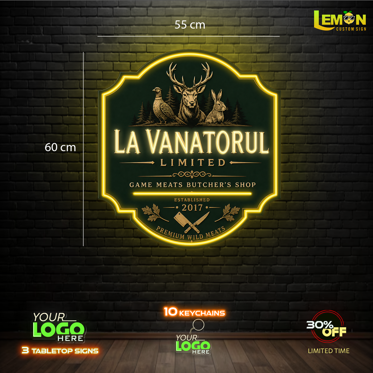 LA VANATORUL LIMITED | LED NEON SIGN