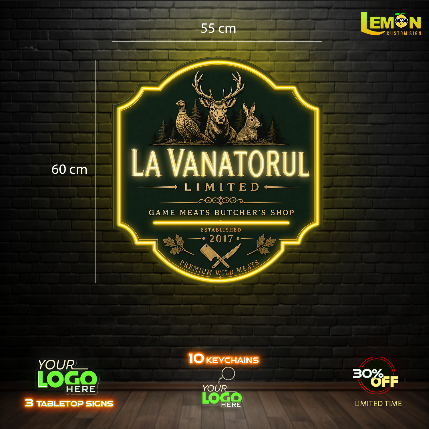 LA VANATORUL LIMITED | LED NEON SIGN