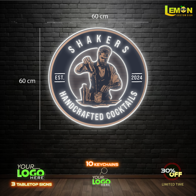 SHAKERS | LED NEON SIGN