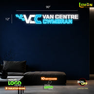 VAN CENTRE CWMBRAN | LED NEON SIGN ( 2 SIGNS)