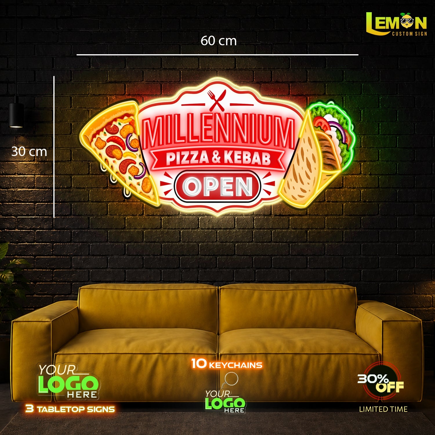 MILLENNIUM | LED NEON SIGN
