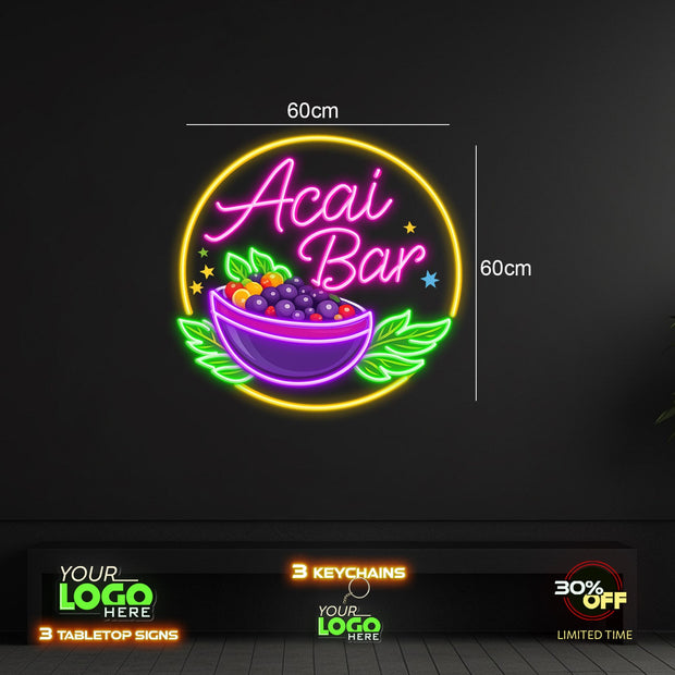 Acai Bar | LED NEON SIGN (Fast delivery: 7–8 days)