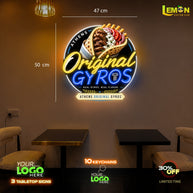 ORIGINAL GYROS | LED NEON SIGN