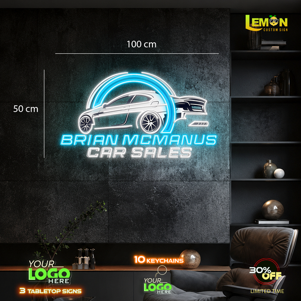 BRIAN MCMANUS | LED NEON SIGN ( 3 SIGNS)