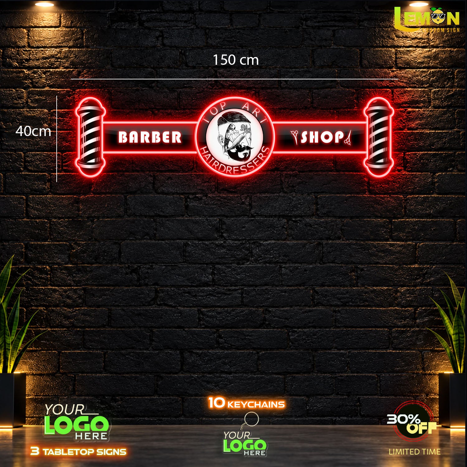 BARBER SHOP | LED NEON SIGN
