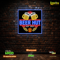 BEER HUT | LED NEON SIGN