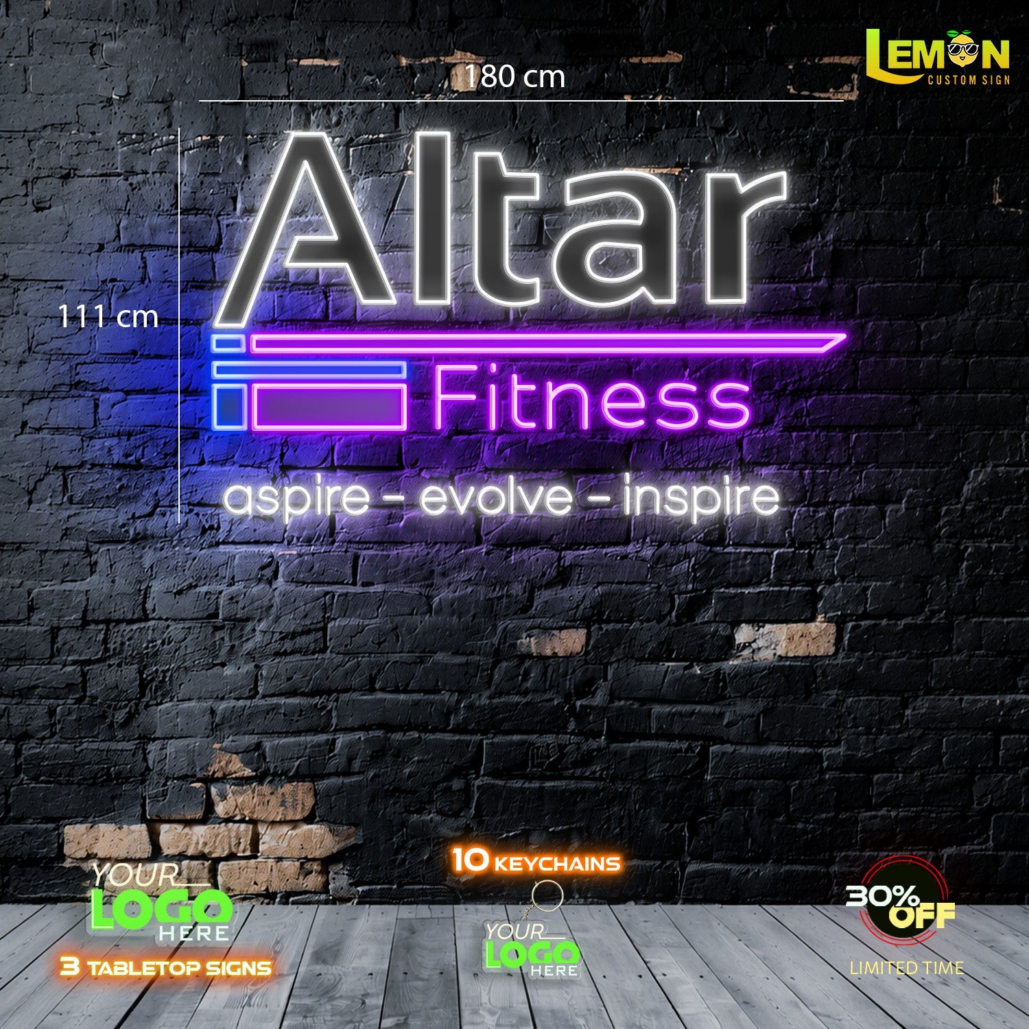 ALTAR FITNESS | LED NEON SIGN
