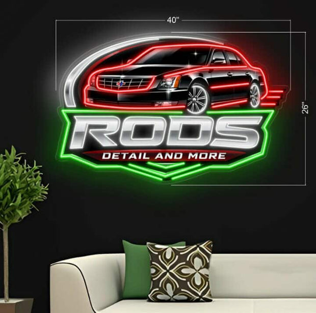 Rods detail and more | LED NEON SIGN