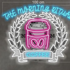 THE MORNING RITUAL COFFEE (2 SIGNS)