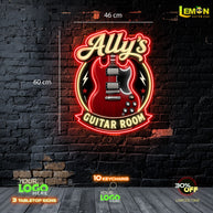 Ally's Guitar room | LED NEON SIGN