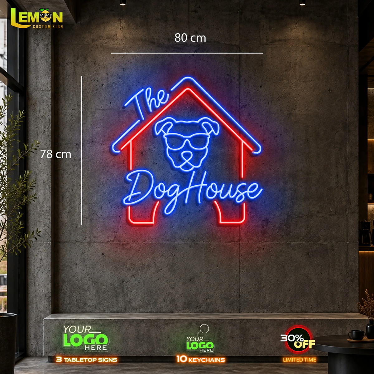 The Dog House | LED NEON SIGN