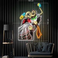 4 LED NEON SIGNS (150X100cm)