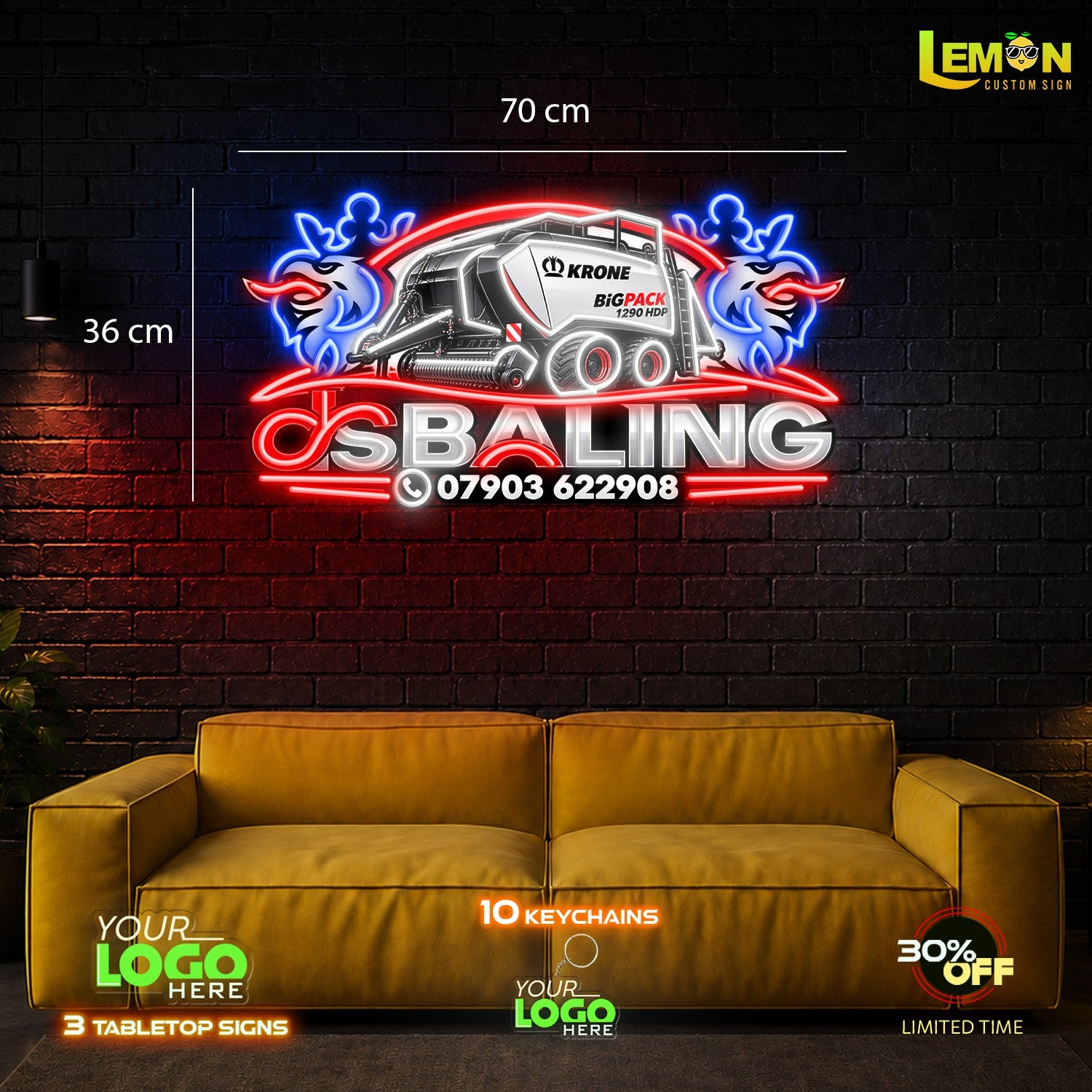 DS BALING | LED NEON SIGN