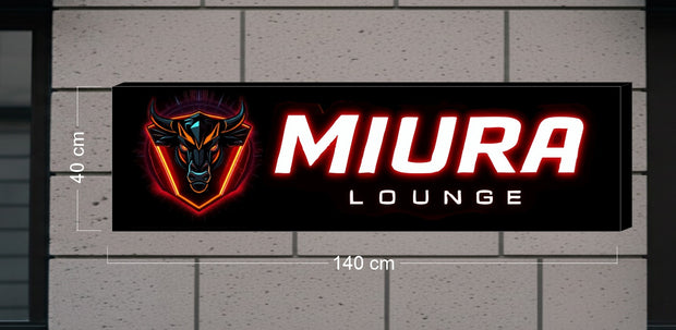 MIURA LOUNGE SIGN