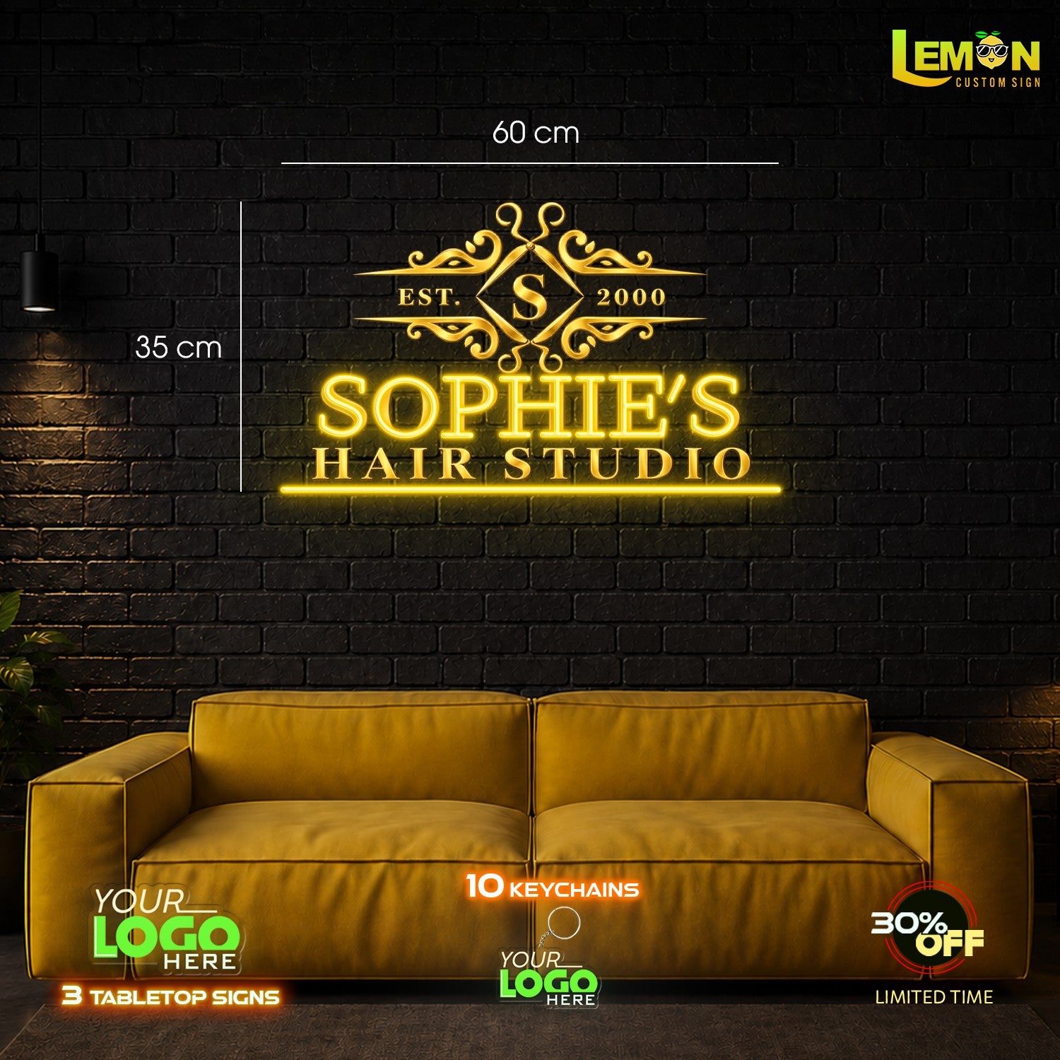 SOPHIE'S HAIR STUDIO| LED NEON SIGN