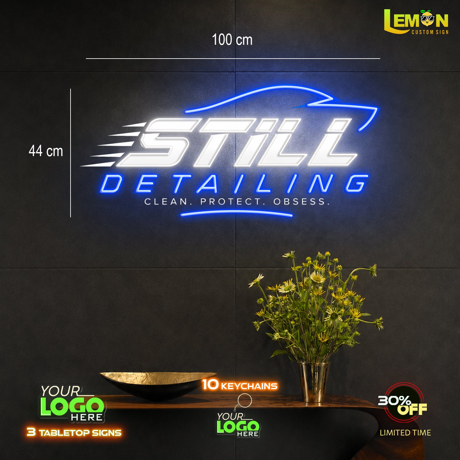 STILL DETAILING | LED NEON SIGN