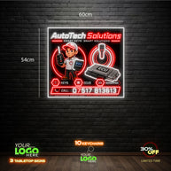 AUTO TECH SOLUTIONS | LED NEON SIGN