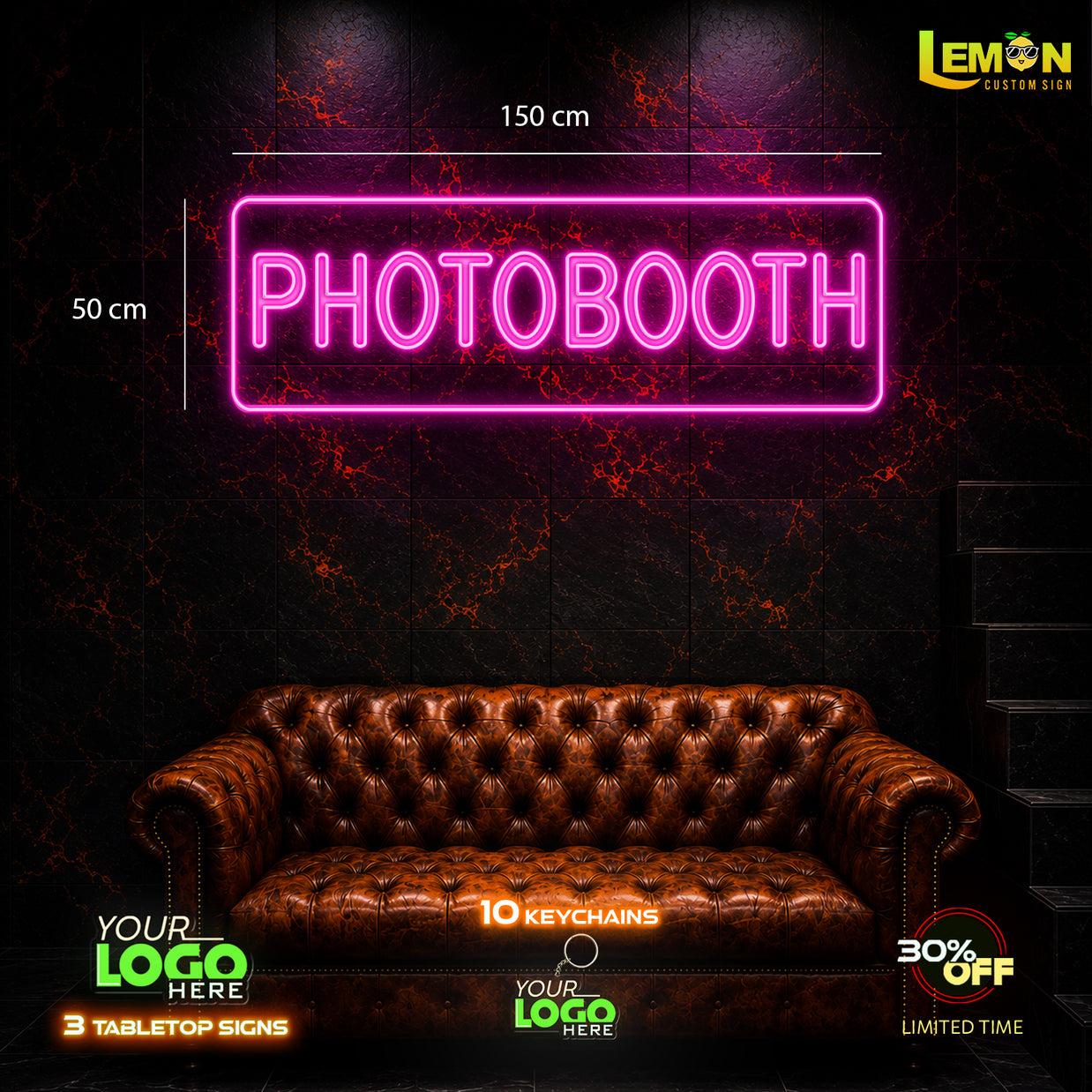 PHOTOBOOTH | LED NEON SIGN ( OUTDOOR SIGN)