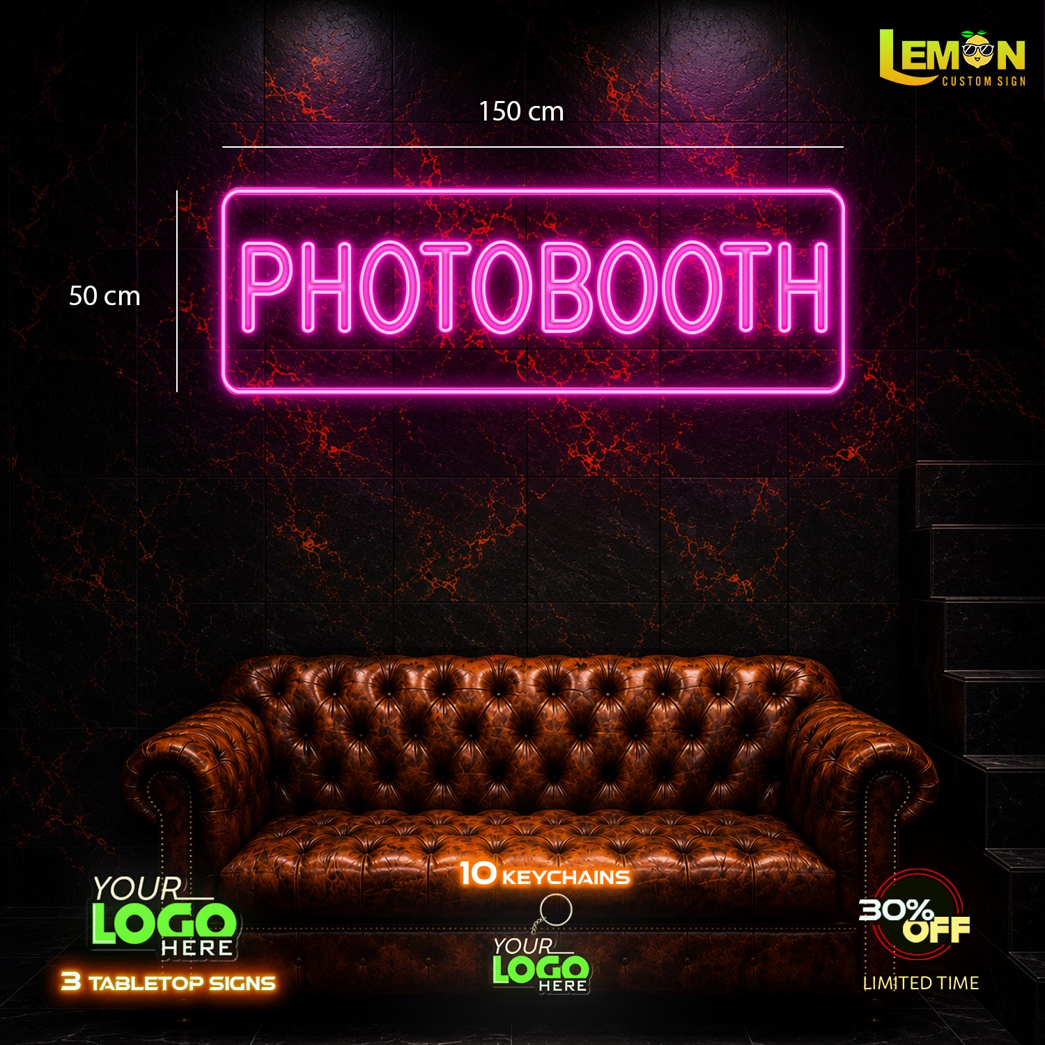 PHOTOBOOTH | LED NEON SIGN ( OUTDOOR SIGN)