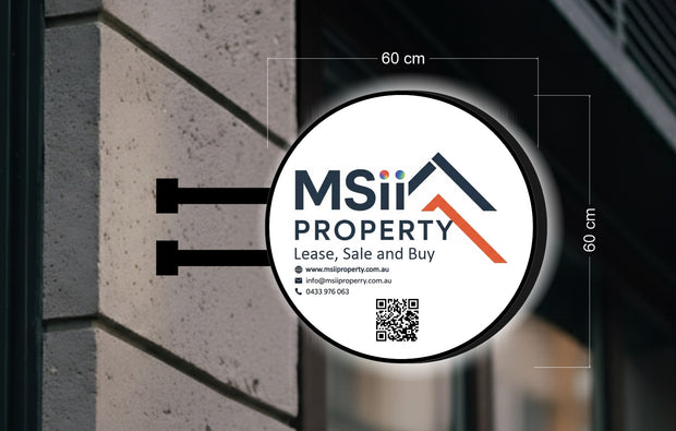 MSii Property  | ILLUMINATED BLADE SIGN