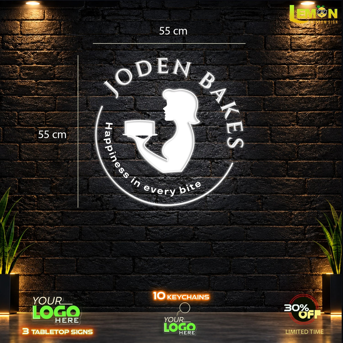 JODEN BAKES | LED NEON SIGN