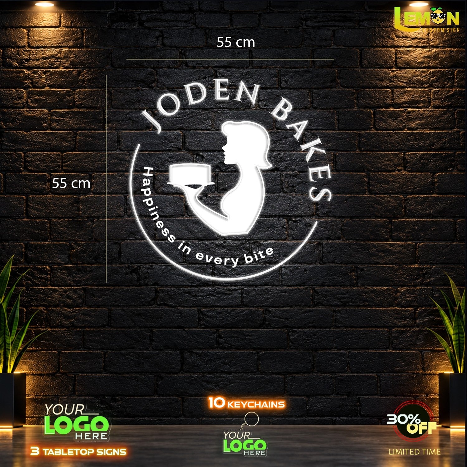 JODEN BAKES | LED NEON SIGN