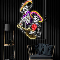 4 LED NEON SIGNS (150X100cm)